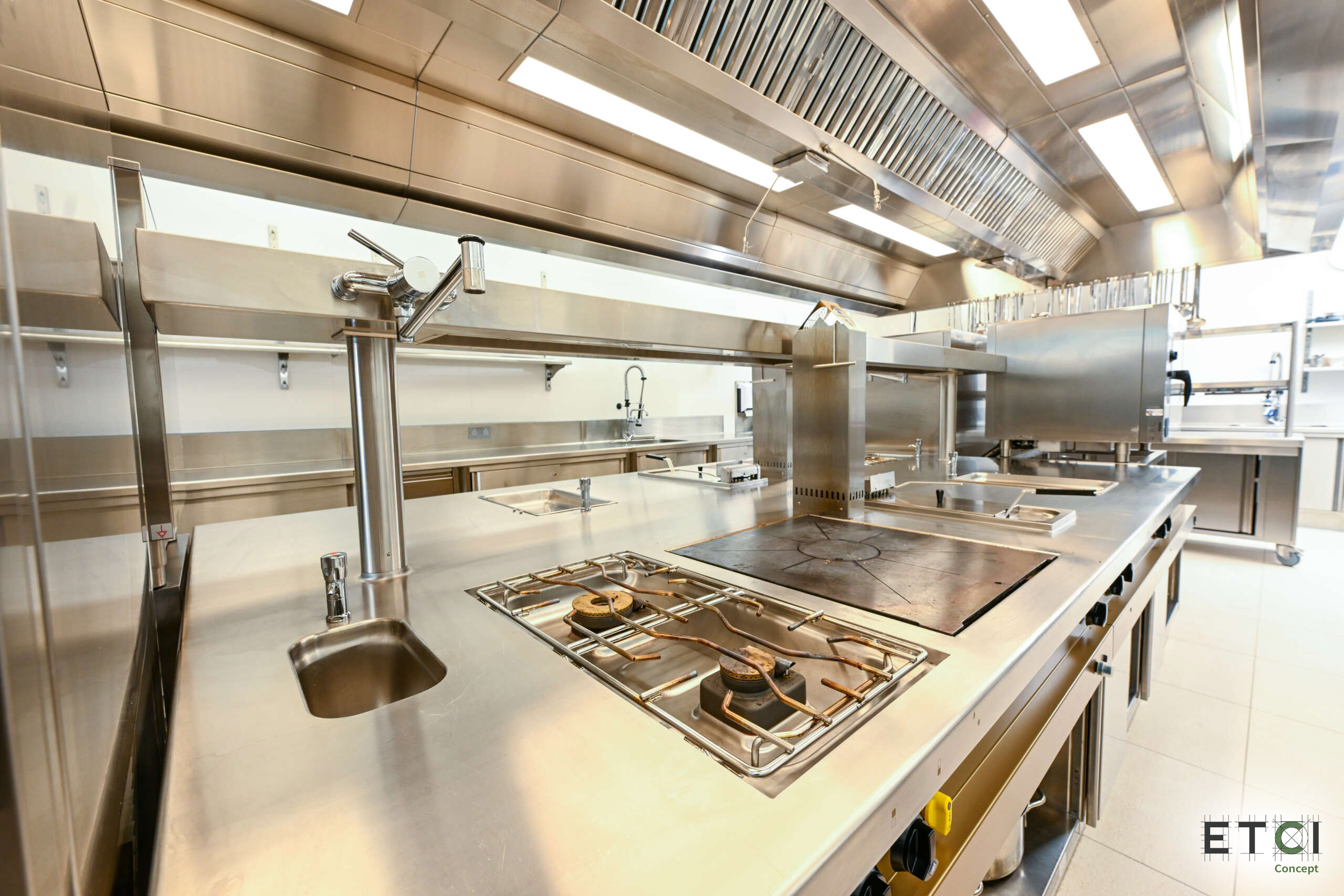 Conception de cuisine professionnelle ETCI Concept