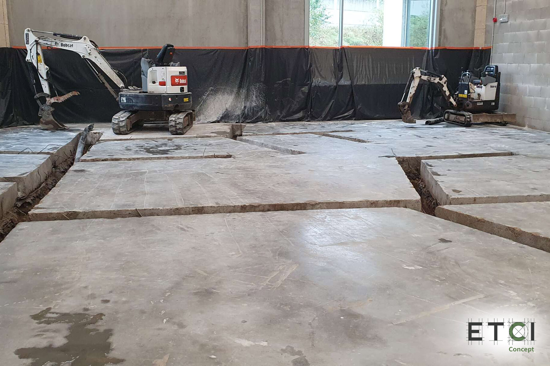 Atelier de production alimentaire aménagé par ETCI Concept